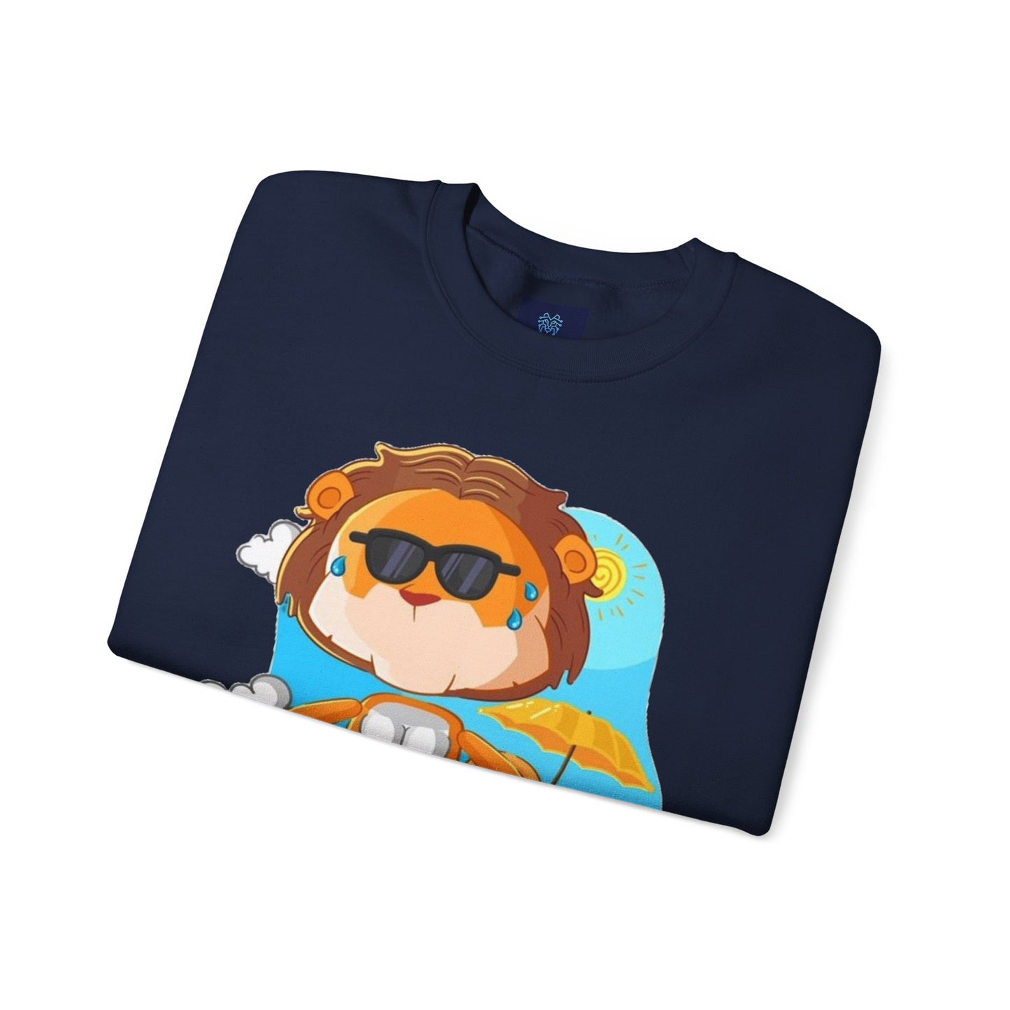 Lion theme Heavy Blend™ Crewneck Sweatshirt