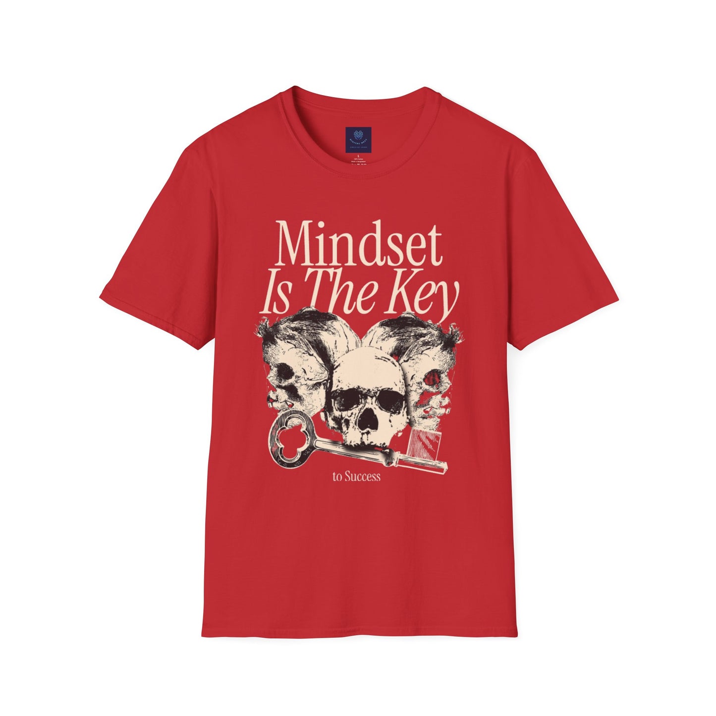 Mindset is the Key premium softstyle T-Shirt