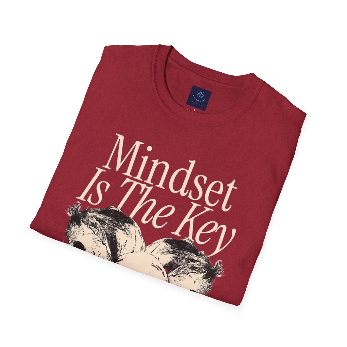 Mindset is the Key premium softstyle T-Shirt