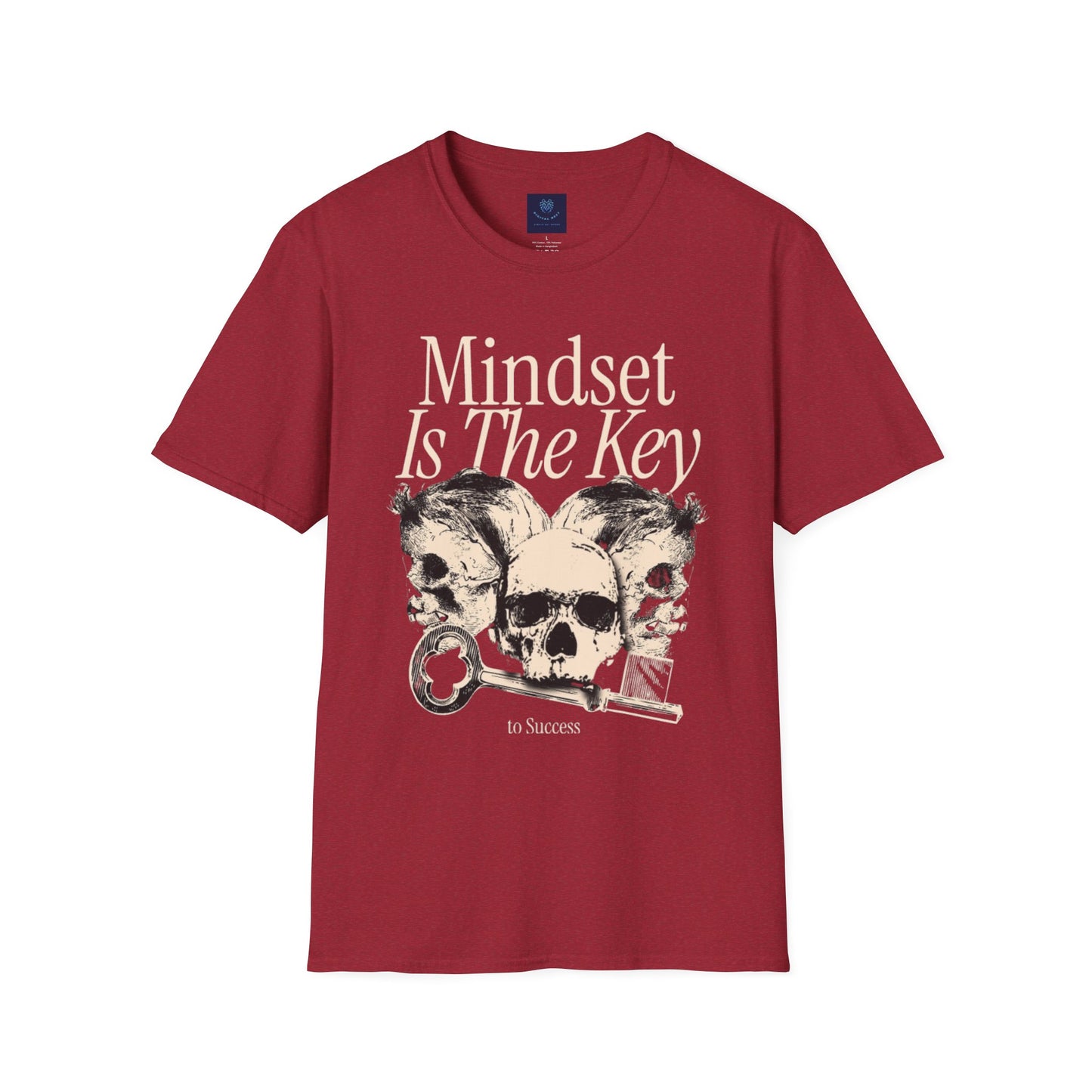 Mindset is the Key premium softstyle T-Shirt