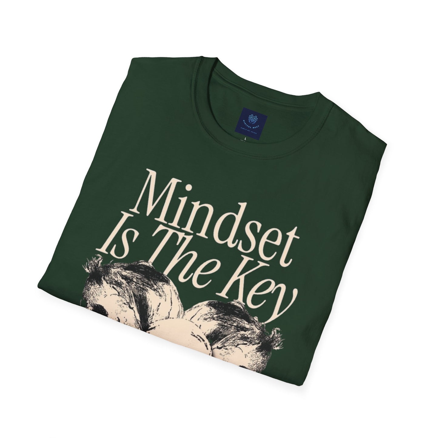Mindset is the Key premium softstyle T-Shirt