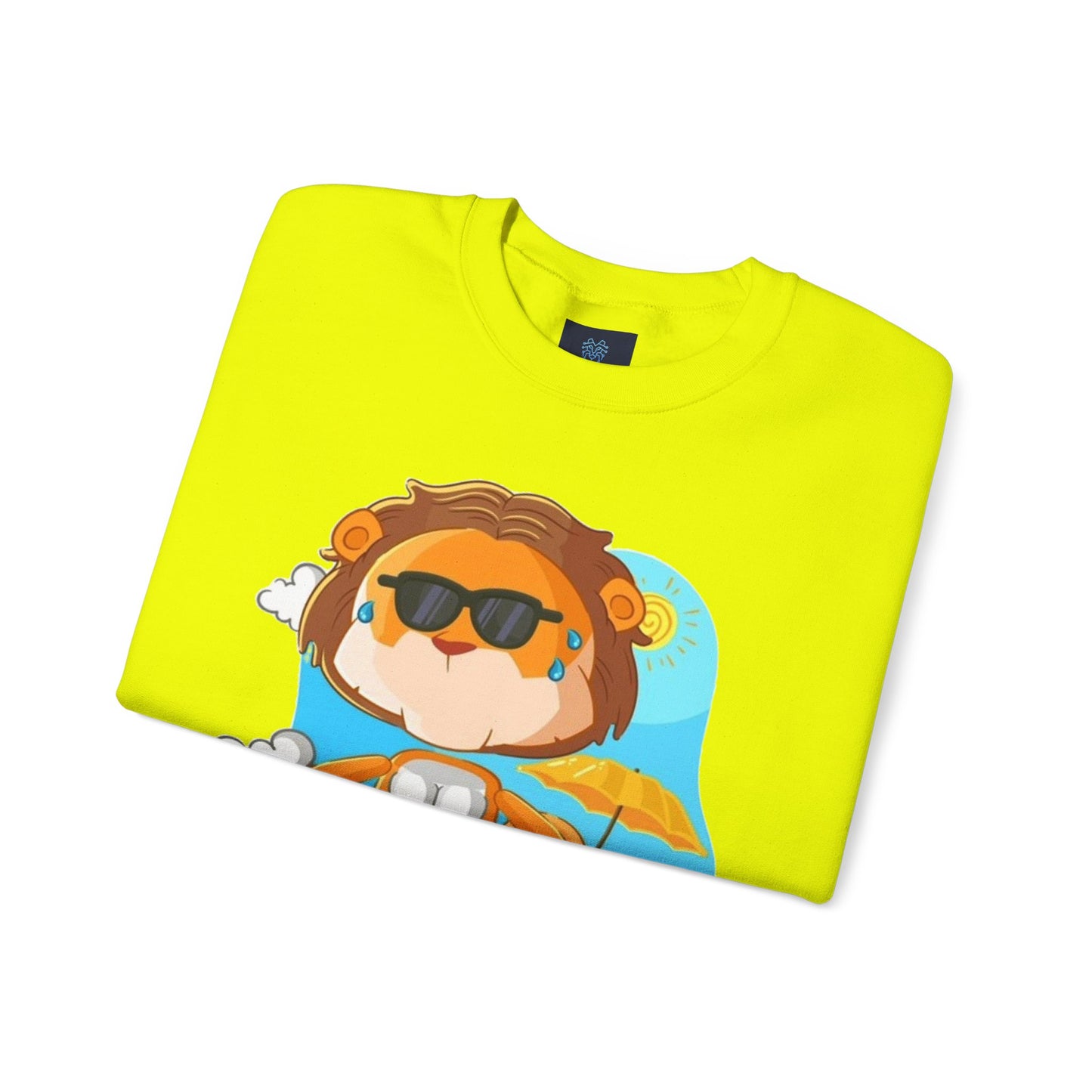 Lion theme Heavy Blend™ Crewneck Sweatshirt