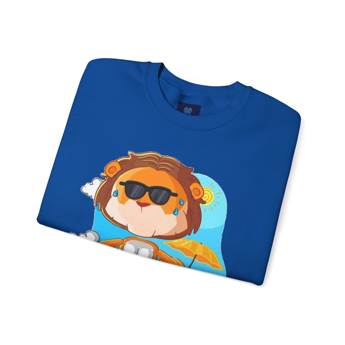 Lion theme Heavy Blend™ Crewneck Sweatshirt
