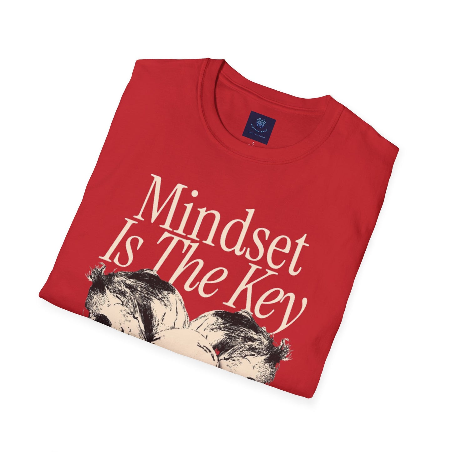 Mindset is the Key premium softstyle T-Shirt