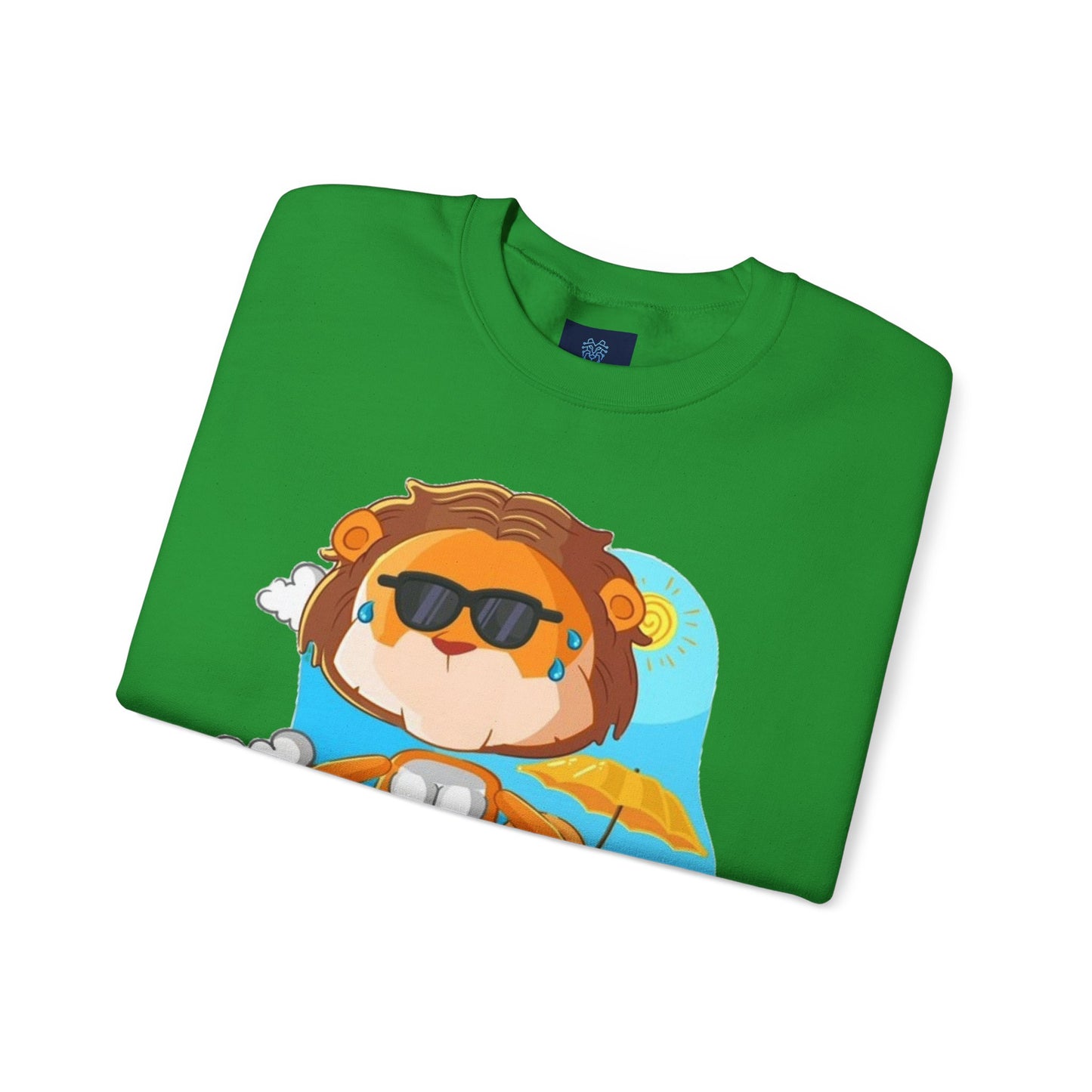 Lion theme Heavy Blend™ Crewneck Sweatshirt