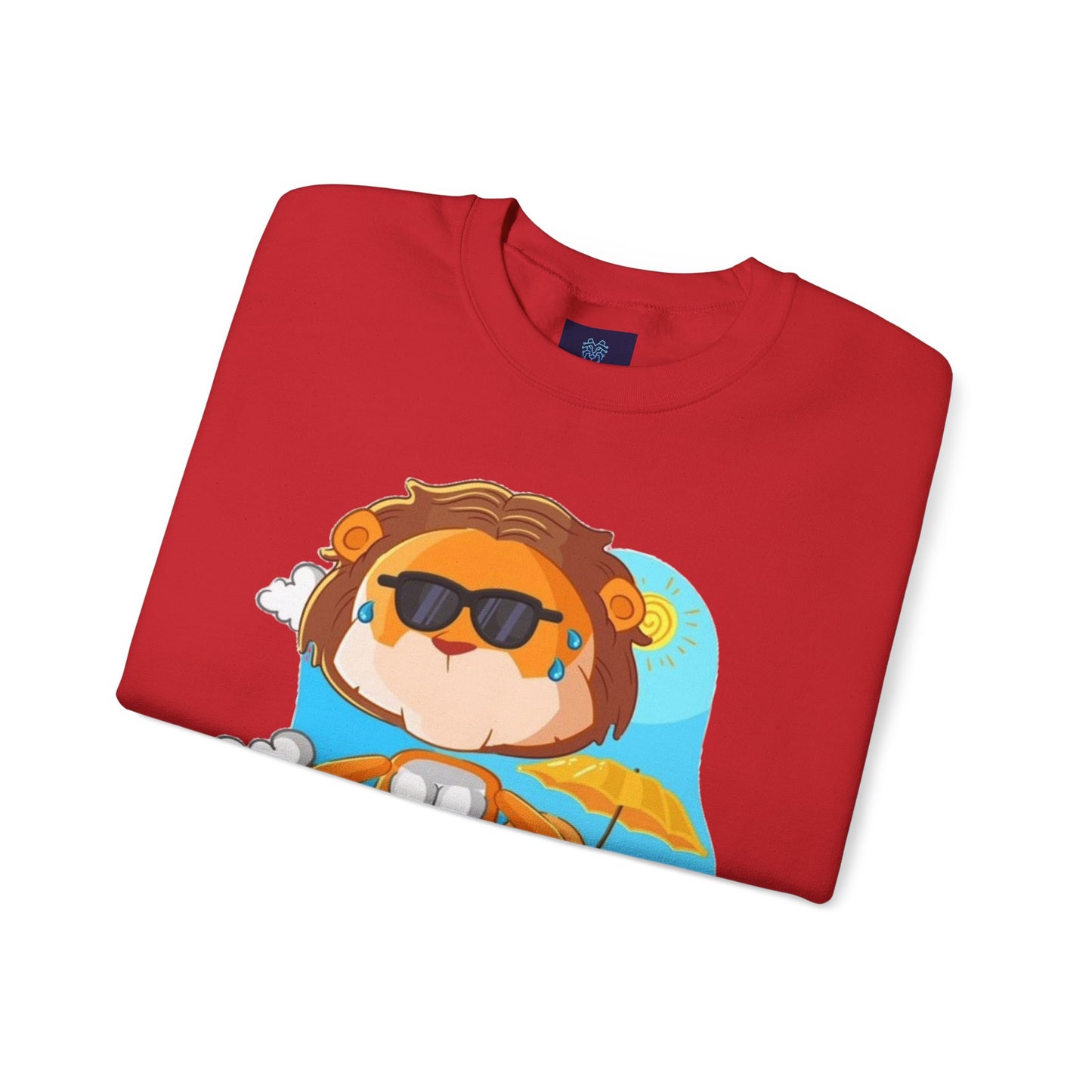 Lion theme Heavy Blend™ Crewneck Sweatshirt