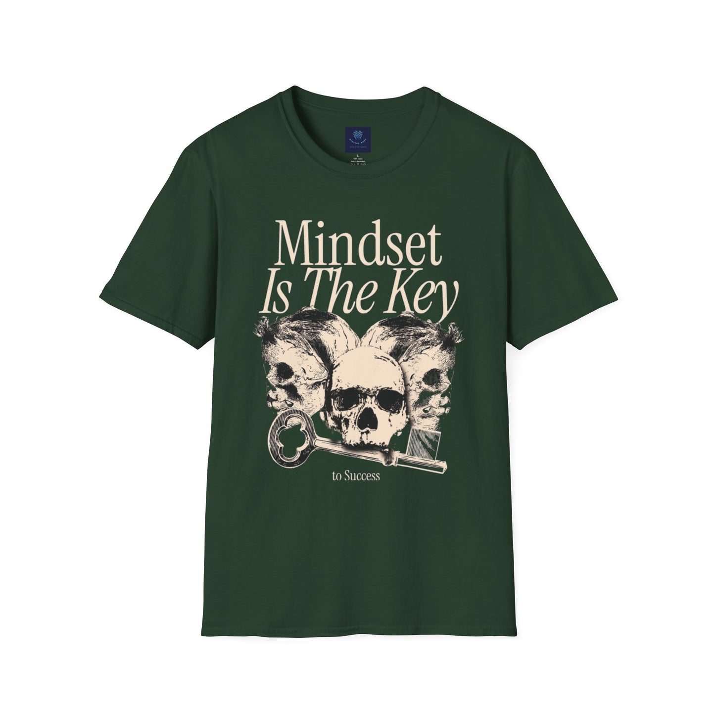 Mindset is the Key premium softstyle T-Shirt